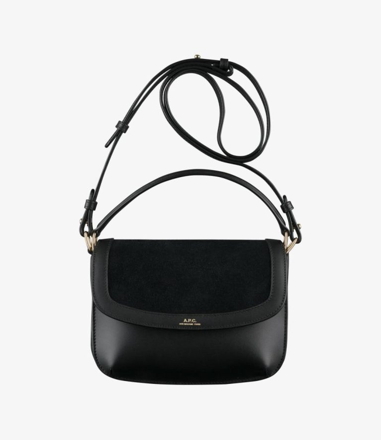 Sarah Shoulder Mini Bag Black A.p.c. Women Shoulder Bags