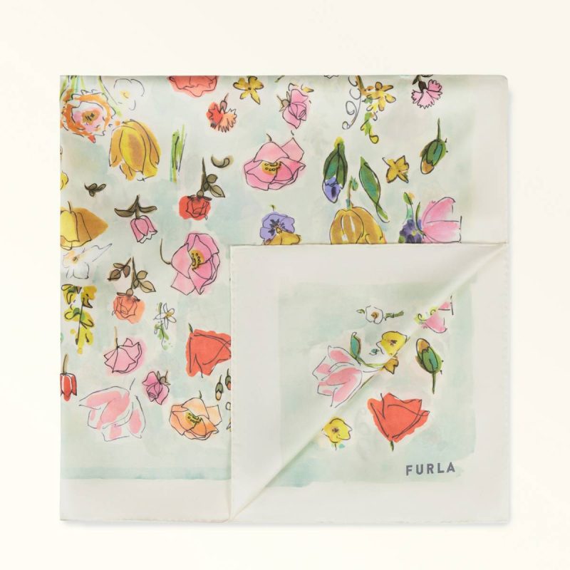 Scarves Furla Tortona Carré Women Toni Rugiada