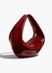 Shoulder Bags Khaite Medium Olivia Hobo In Oxblood Crackle Patent Leather Oxblood Women - Image 2
