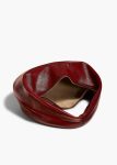 Shoulder Bags Khaite Medium Olivia Hobo In Oxblood Crackle Patent Leather Oxblood Women - Image 4