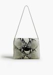 Shoulder Bags Natural Bobbi Bag In Natural Python-Embossed Leather Women Khaite
