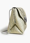 Shoulder Bags Natural Bobbi Bag In Natural Python-Embossed Leather Women Khaite - Image 3