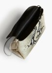 Shoulder Bags Natural Bobbi Bag In Natural Python-Embossed Leather Women Khaite - Image 4
