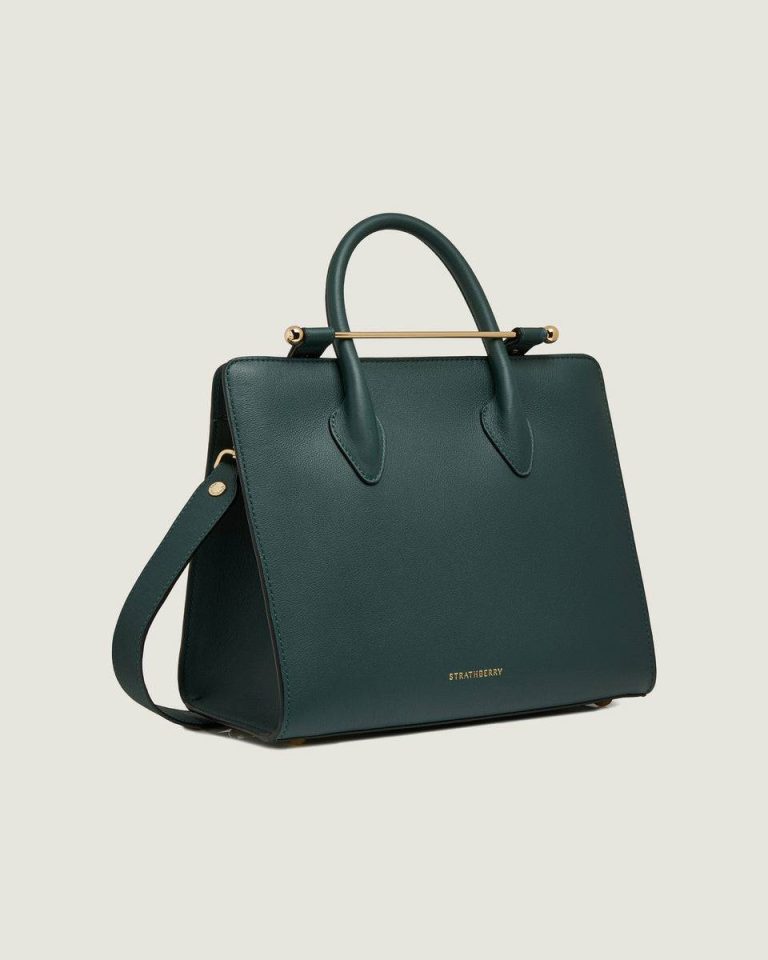 Shoulder Bags Strathberry Bottle Green Women Midi Tote - Image 2