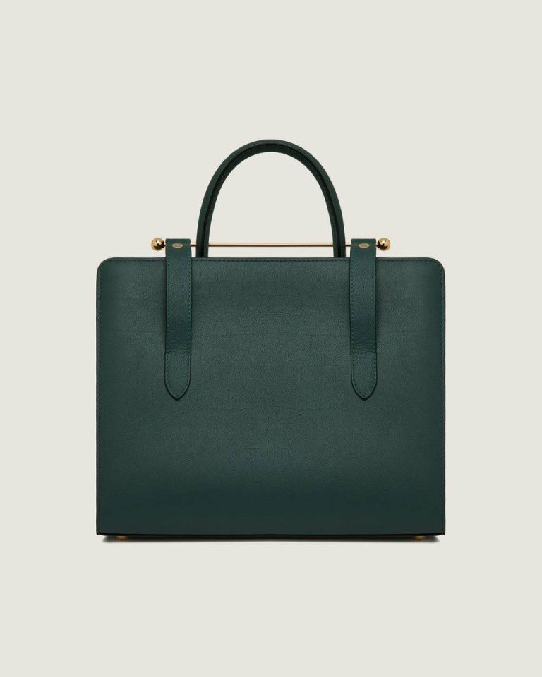 Shoulder Bags Strathberry Bottle Green Women Midi Tote - Image 4