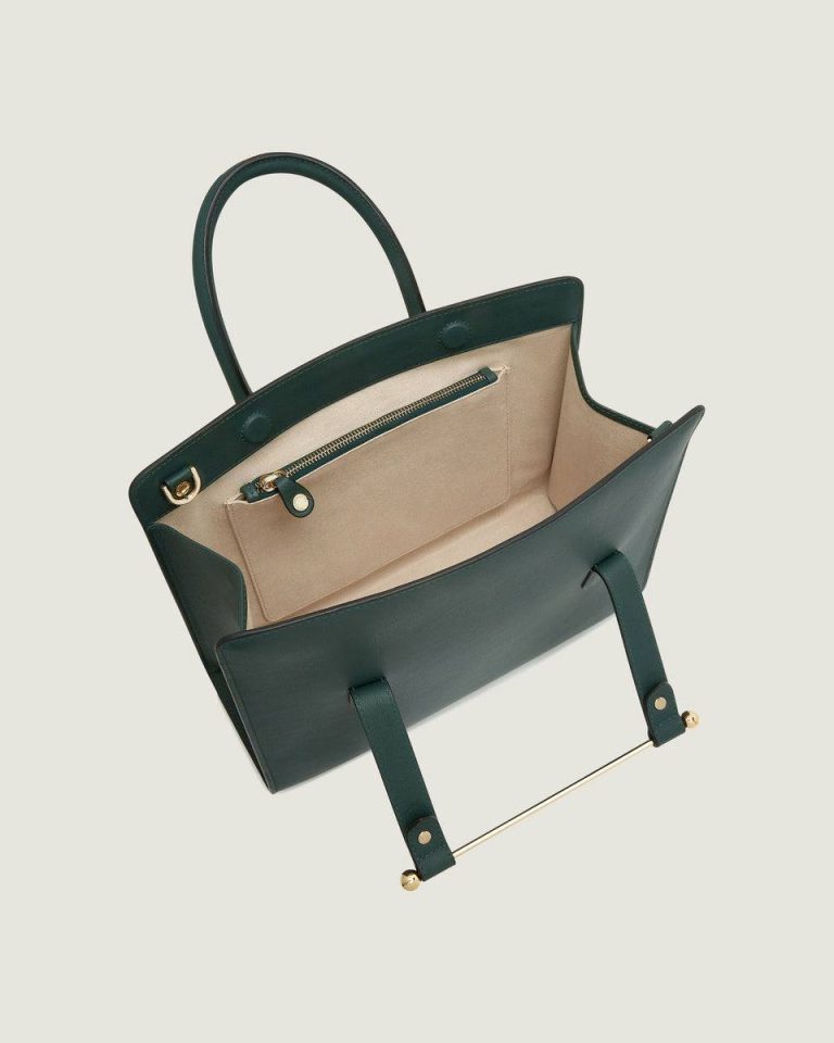 Shoulder Bags Strathberry Bottle Green Women Midi Tote - Image 5
