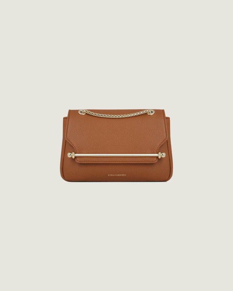Shoulder Bags Strathberry East/West Mini Soft Tan Women - Image 4