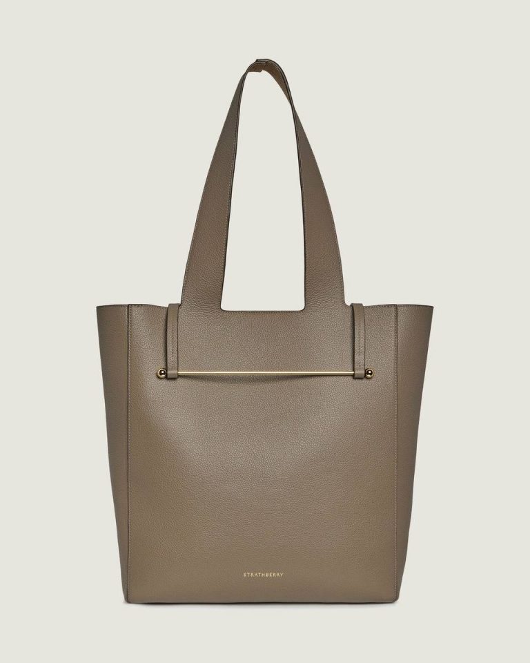 Shoulder Bags Strathberry Melody Tote Women Taupe - Image 3