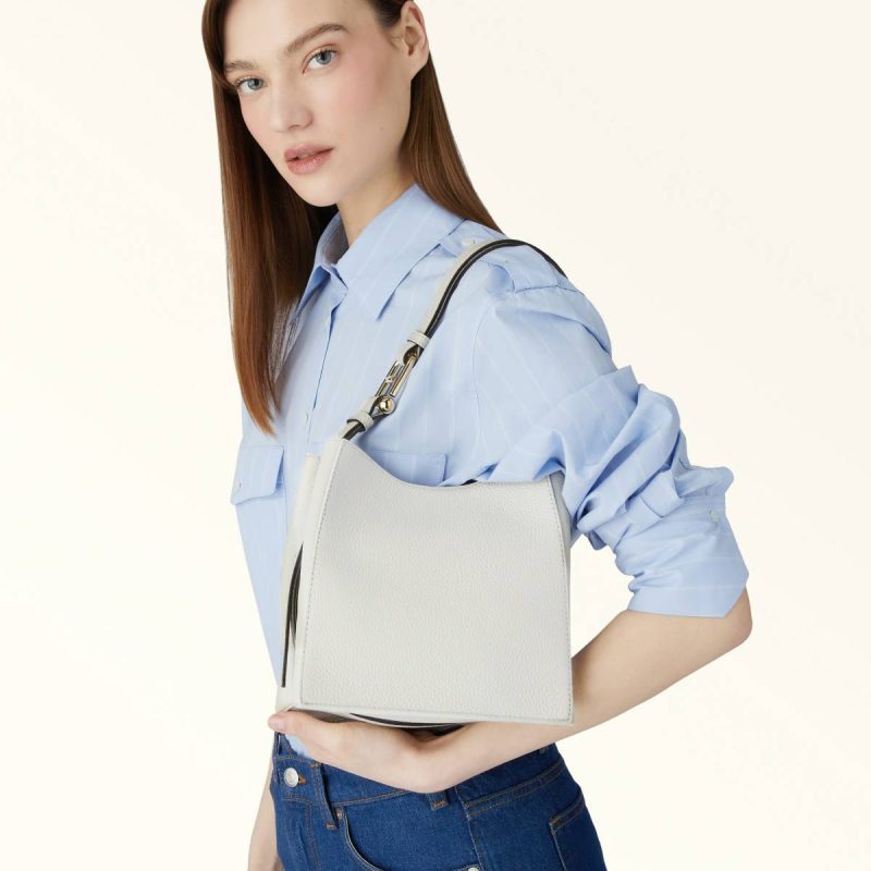Shoulder Bags Women Marshmallow Furla Nuvola Bucket Bag Mini - Image 2