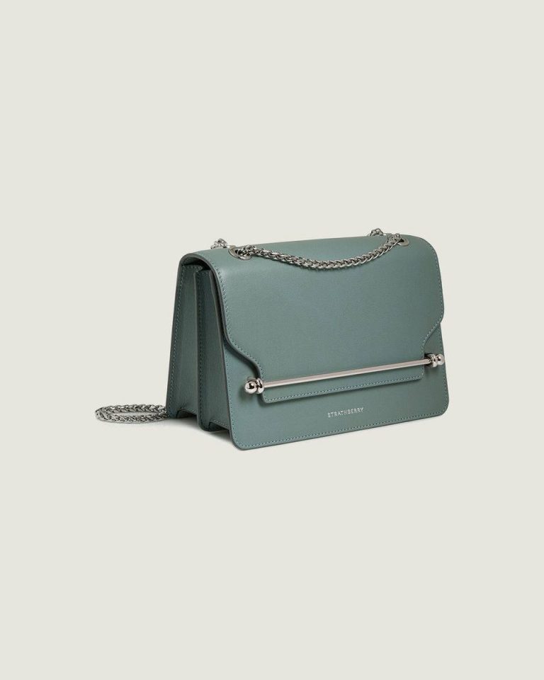 Shoulder Bags Women Strathberry Stone Blue East/West - Image 2