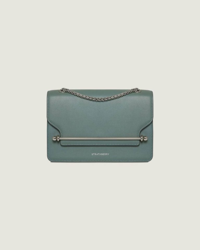 Shoulder Bags Women Strathberry Stone Blue East/West - Image 3