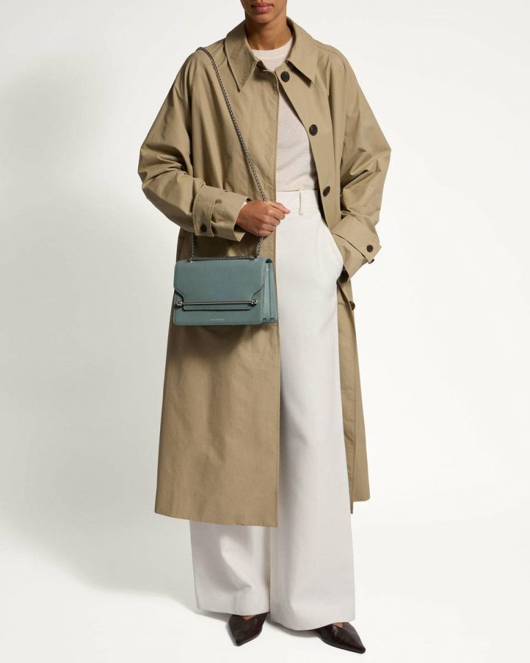 Shoulder Bags Women Strathberry Stone Blue East/West