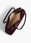 Simona Shoulder Bag In Eggplant Haircalf Women Eggplant Shoulder Bags Khaite - Image 4