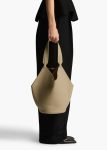 Small Lotus Tote In Sage Totes Women Sage Khaite - Image 5