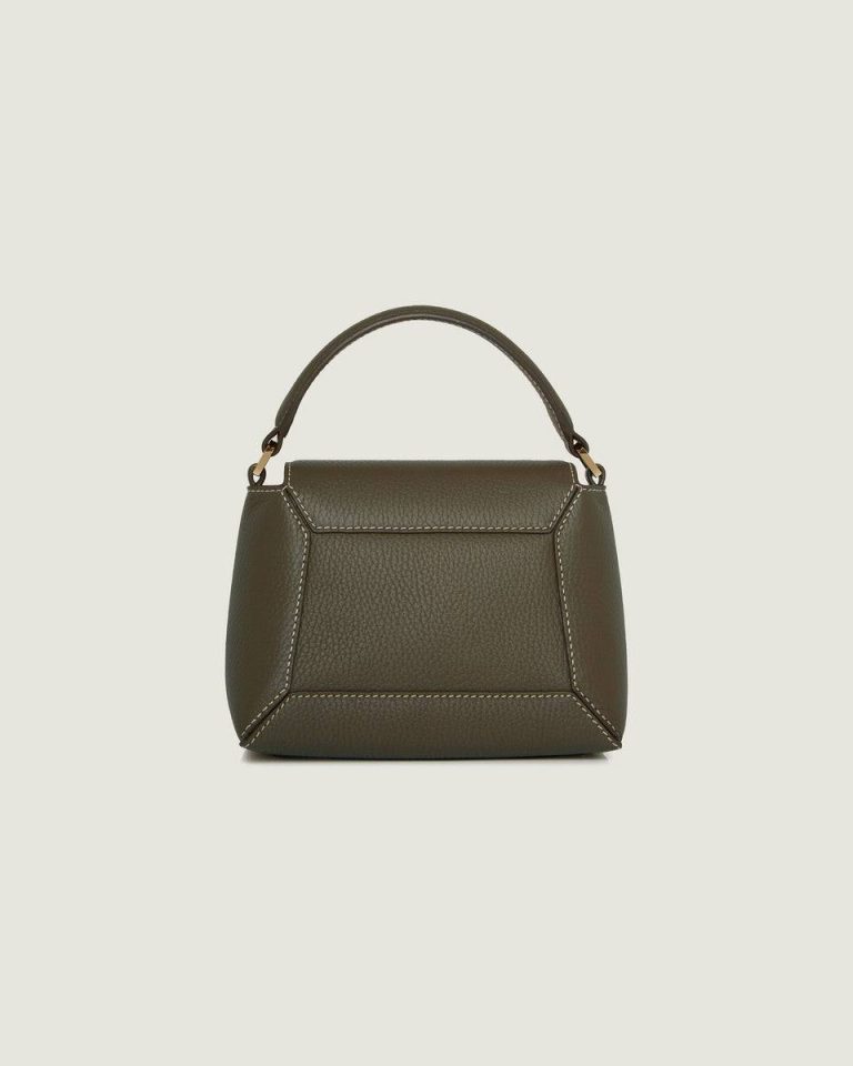 Small & Mini Bags Khaki Mosaic Nano Strathberry Women - Image 4