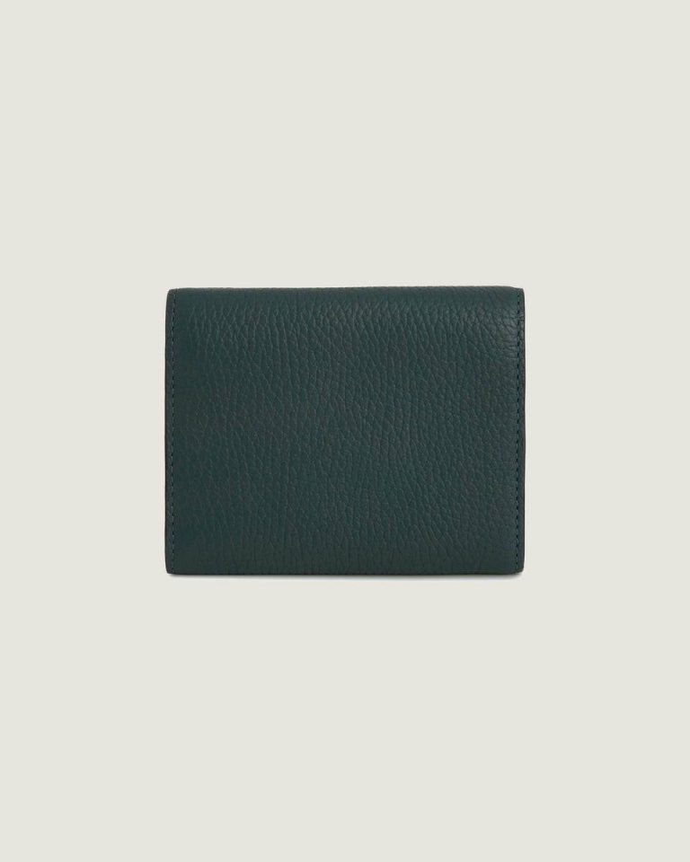 Strathberry Bottle Green Mosaic Trifold Wallet Women Wallets - Image 4