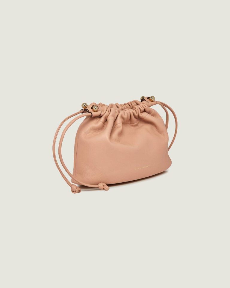 Strathberry Charlotte Drawstring Women Small & Mini Bags Dusky Rose - Image 2