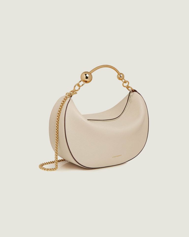 Strathberry Evening Bags Crescent Moon Women Oat - Image 2