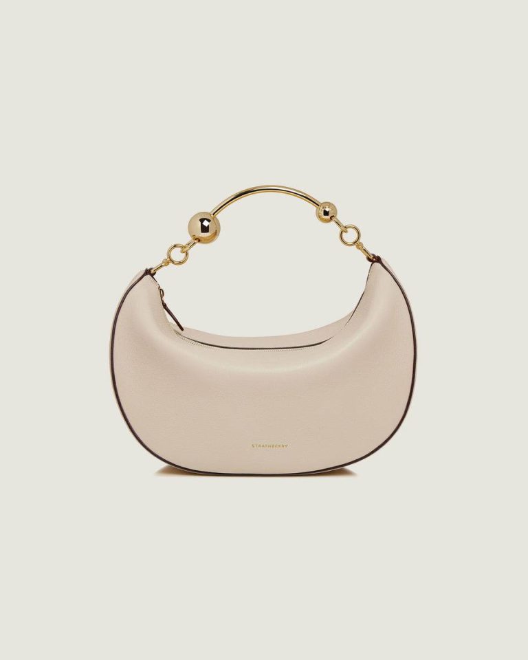 Strathberry Evening Bags Crescent Moon Women Oat - Image 3
