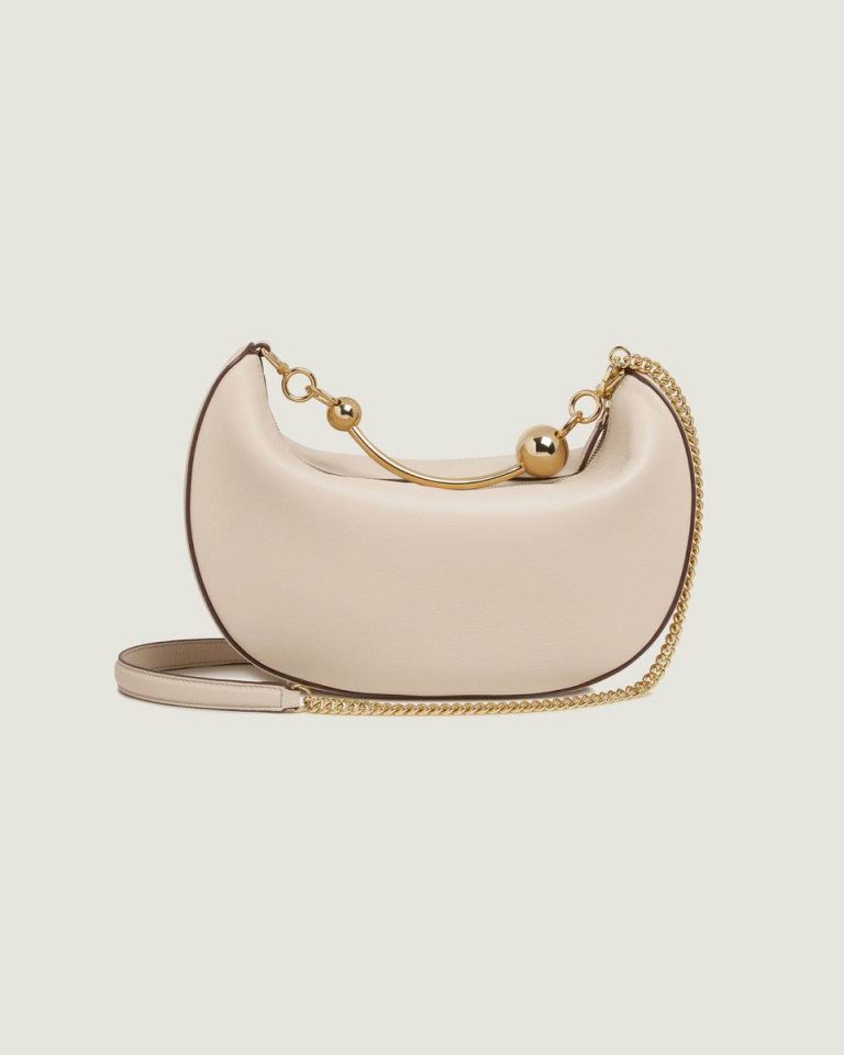 Strathberry Evening Bags Crescent Moon Women Oat - Image 4
