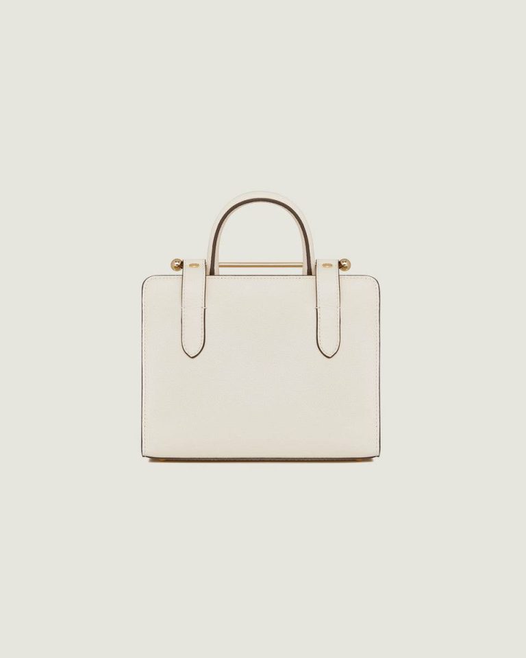Strathberry Mini Tote Women Evening Bags Vanilla - Image 4