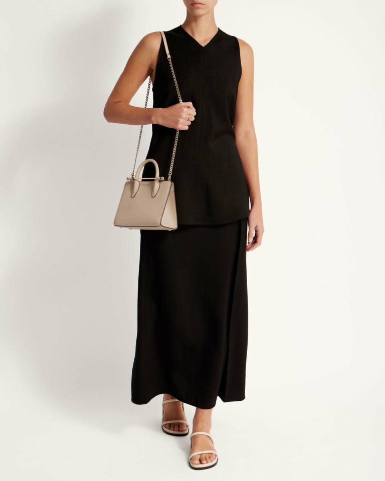 Strathberry Mini Tote Women Small & Mini Bags Oat