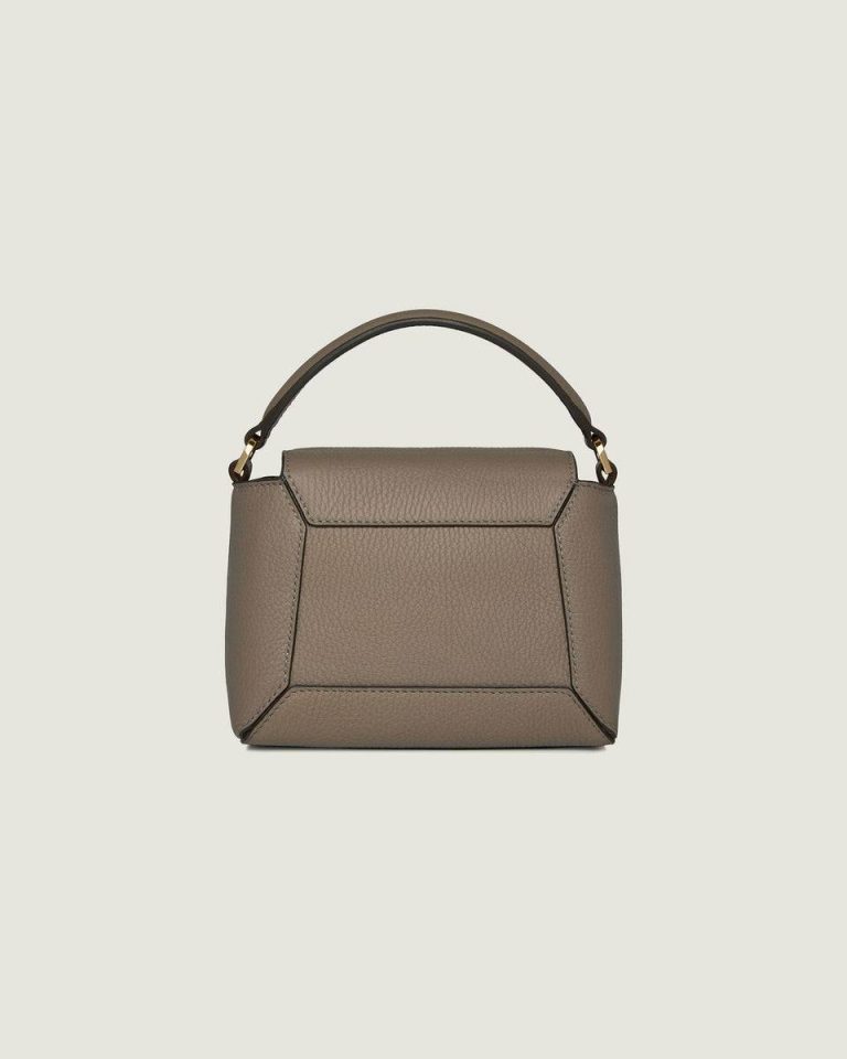 Strathberry Taupe Women Mosaic Nano Small & Mini Bags - Image 4