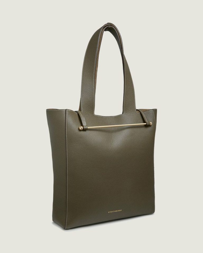 Strathberry Totes & Top Handle Bags Melody Tote Khaki Women - Image 2