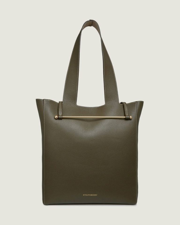 Strathberry Totes & Top Handle Bags Melody Tote Khaki Women - Image 3