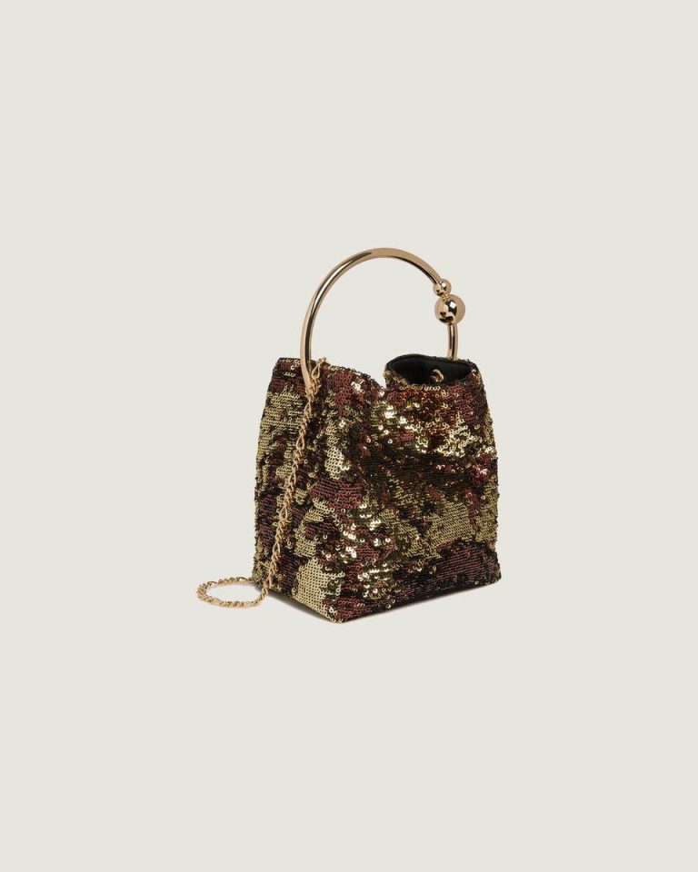 Strathberry Two Tone/Gold Sequin Evening Bags The Circus Women - Image 2