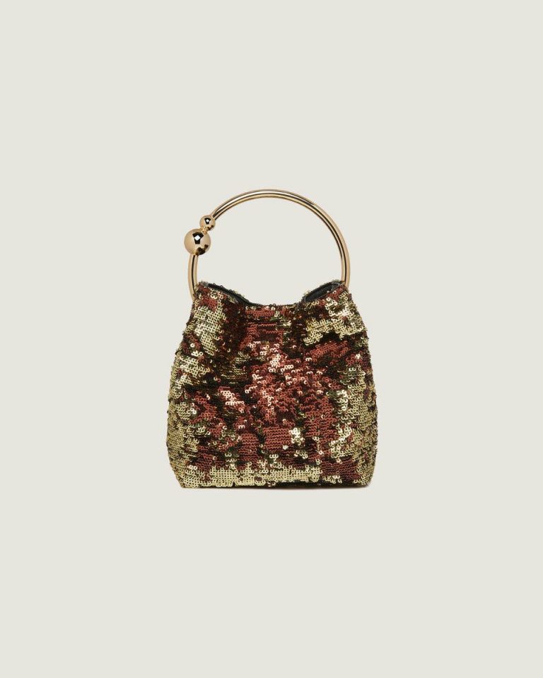 Strathberry Two Tone/Gold Sequin Evening Bags The Circus Women - Image 3