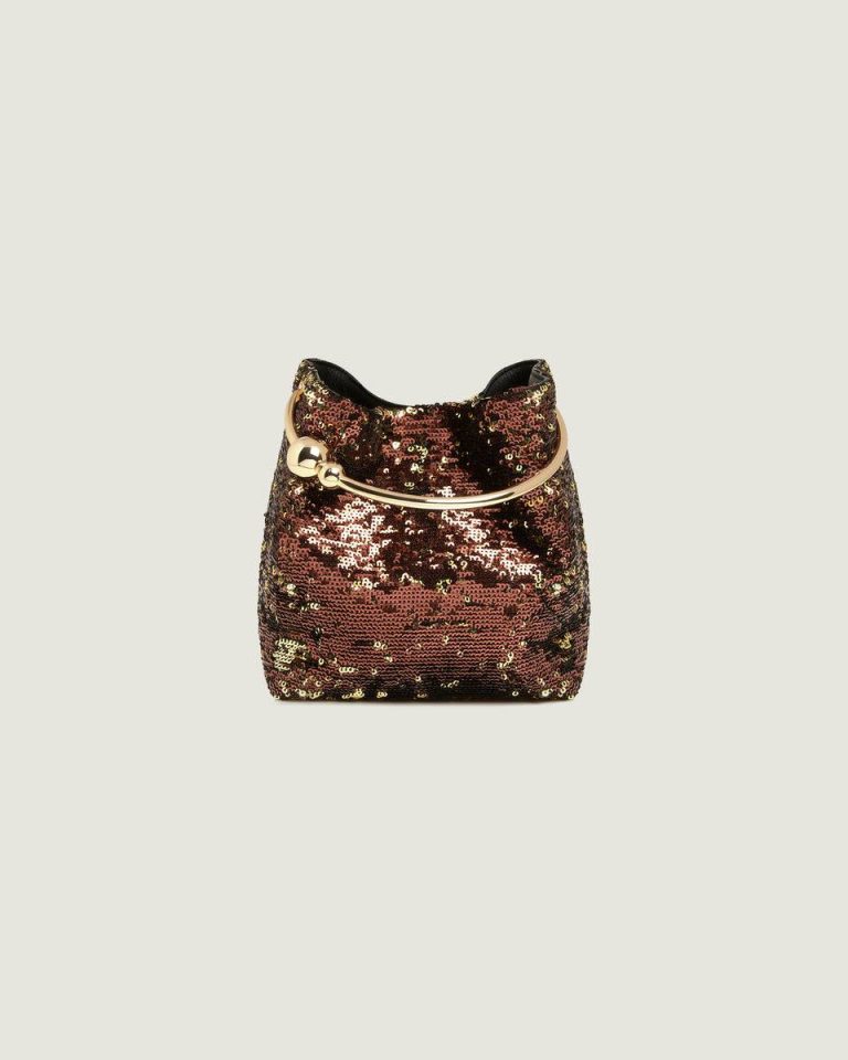 Strathberry Two Tone/Gold Sequin Evening Bags The Circus Women - Image 4
