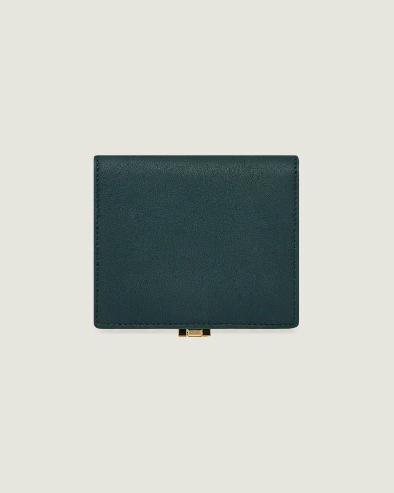 Strathberry Women Bottle Green Melville Street Wallet Wallets - Image 4