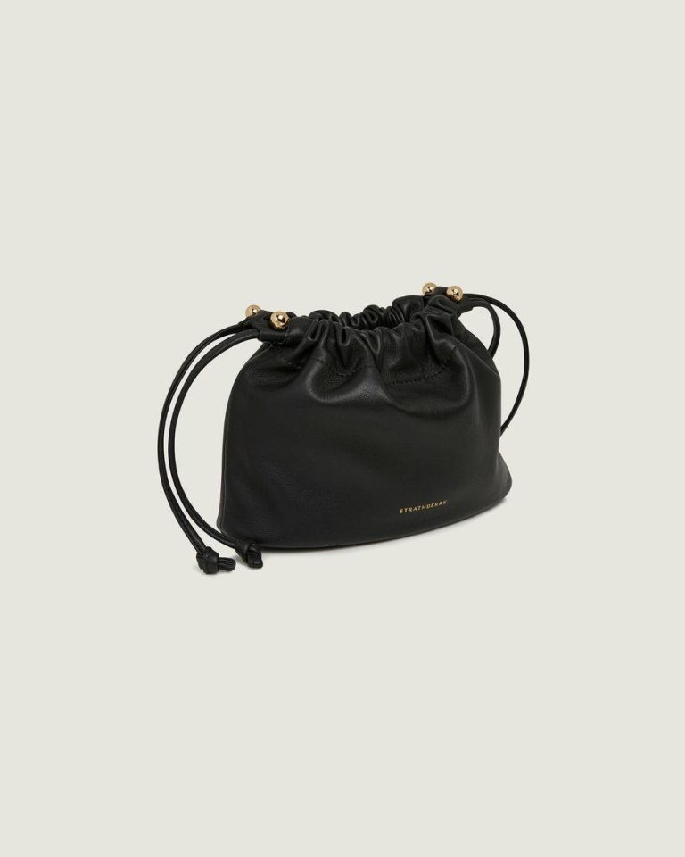 Strathberry Women Charlotte Drawstring Small & Mini Bags Black - Image 2