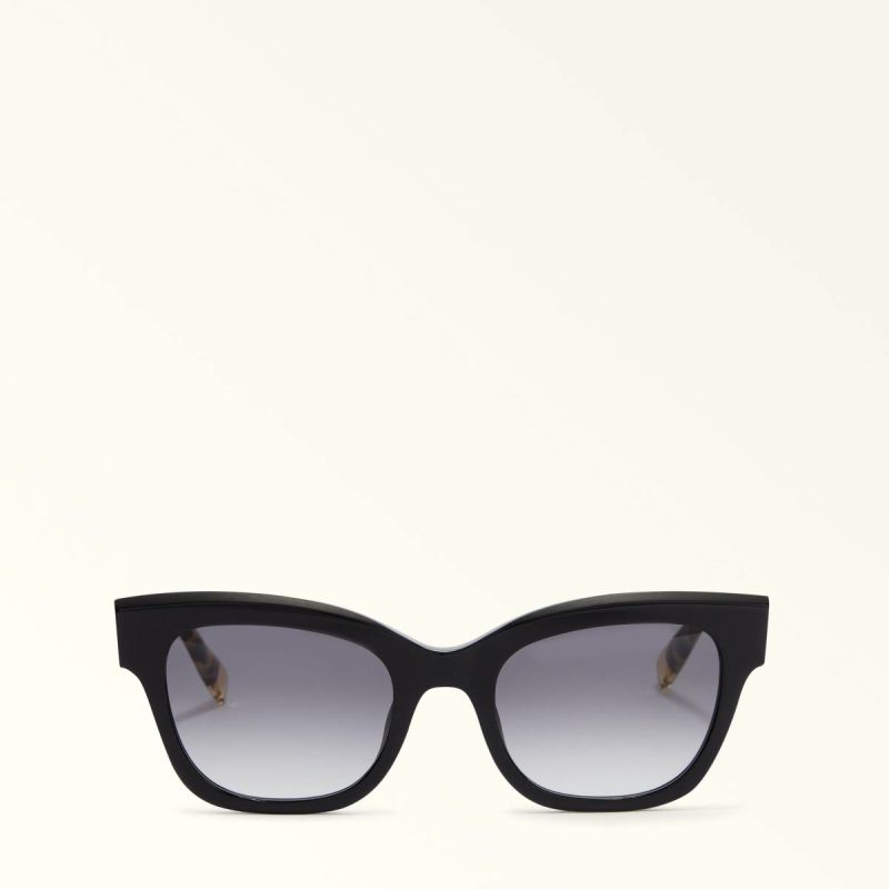 Sunglasses Women Furla Sunglasses Nero+Havana