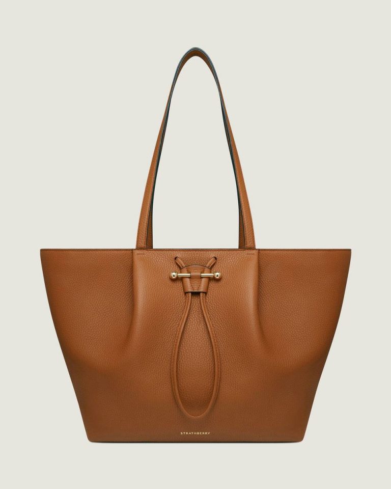 Tan Strathberry Women Travel Bags Osette Shopper - Image 3