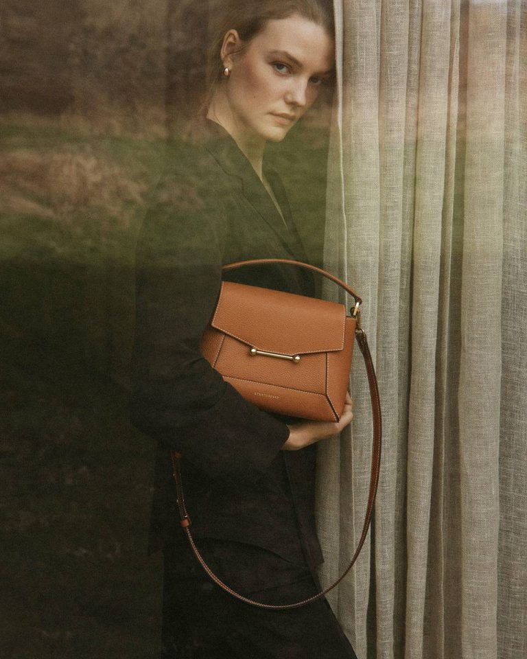 Tan With Vanilla Stitch Strathberry Crossbody Bags Mosaic Bag Women