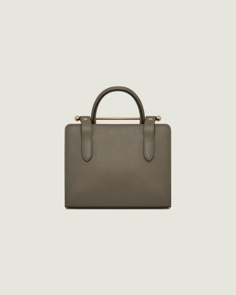 Taupe Strathberry Women Mini Tote Small & Mini Bags - Image 4