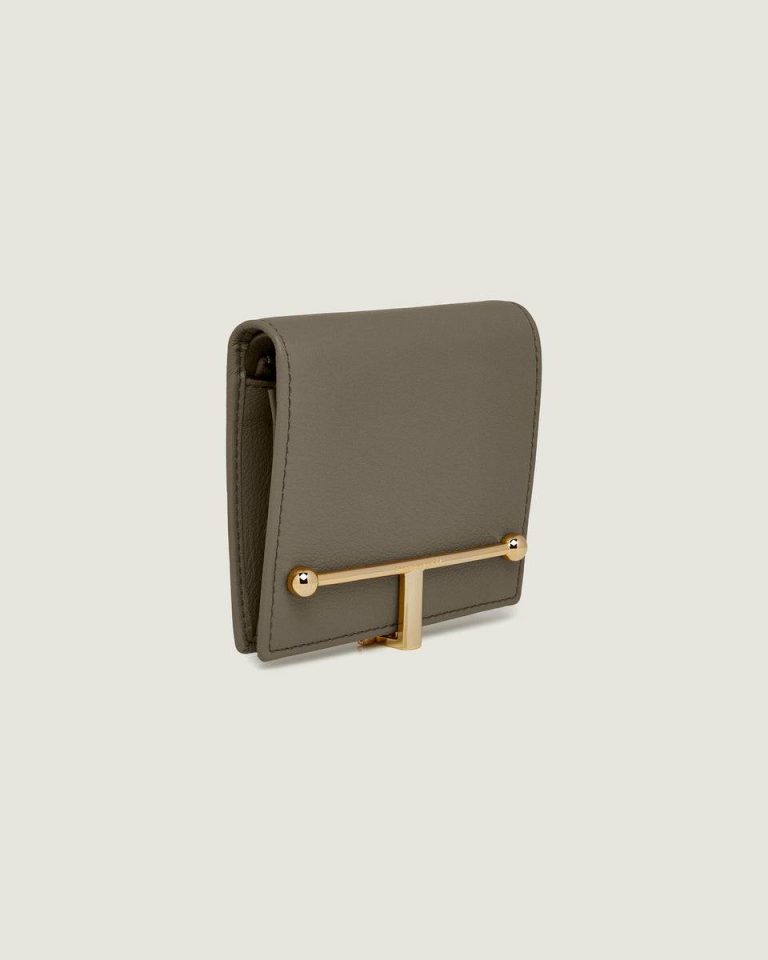 Taupe Wallets Strathberry Women Melville Street Wallet - Image 3