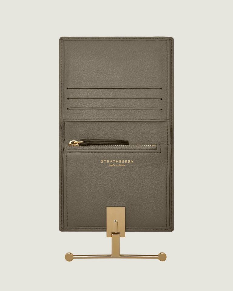 Taupe Wallets Strathberry Women Melville Street Wallet