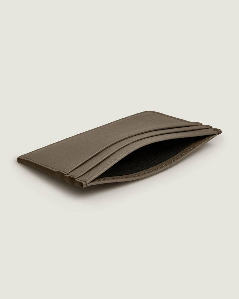 Taupe Women Strathberry Cardholder Wallets - Image 5