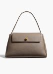 Top Handle Khaite Elephant Audrey Top Handle Bag In Elephant Pebbled Leather Women