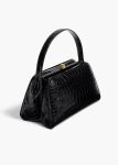 Top Handle Khaite Women Cate Alligator Bag In Black Alligator Black - Image 2