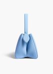 Top Handle Women Khaite Cate Bag In Sky Blue Pebbled Leather Sky Blue - Image 3