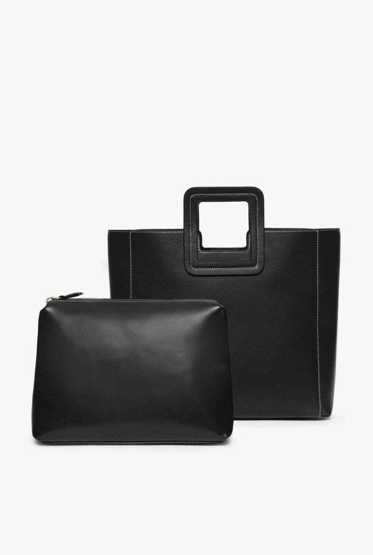 Totes Shirley Leather Bag | Black Staud Women - Image 2