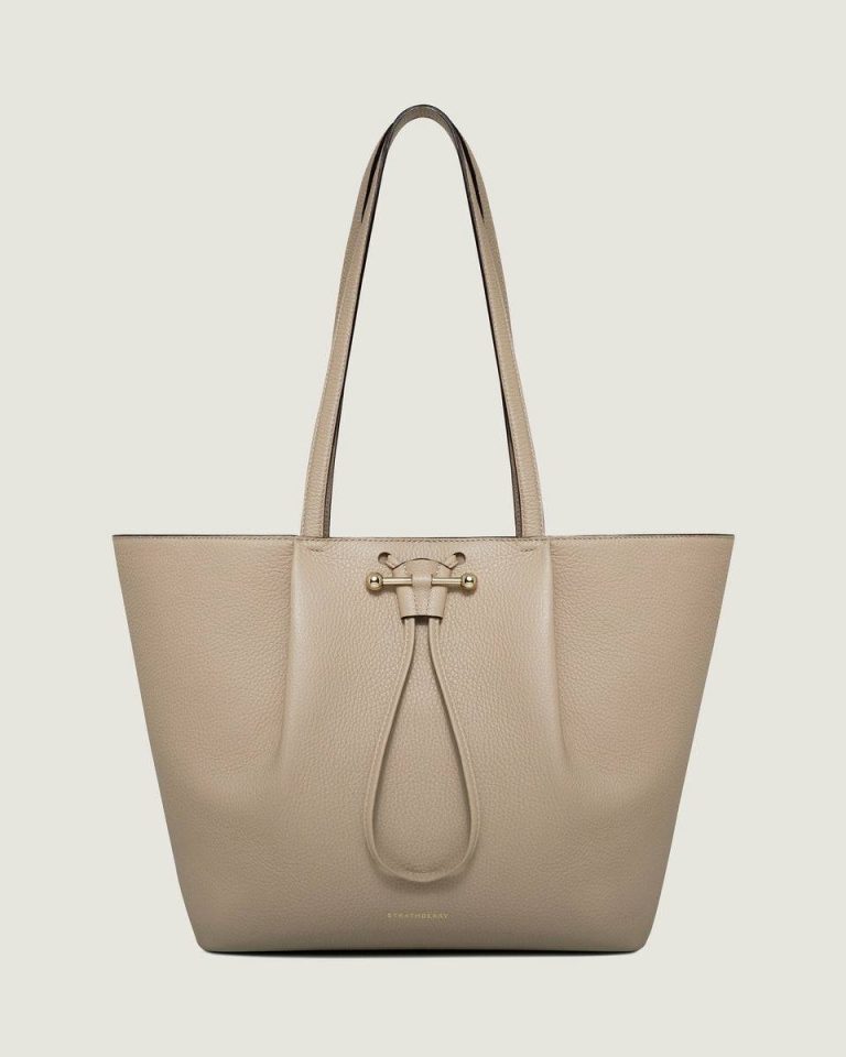 Travel Bags Women Osette Shopper Strathberry Mushroom - Image 3