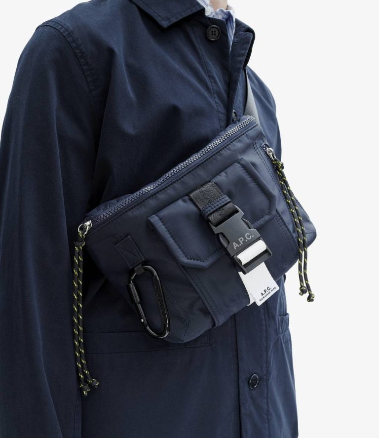 Treck Belt Bag Men Dark Navy A.p.c. Belt Bags - Image 2