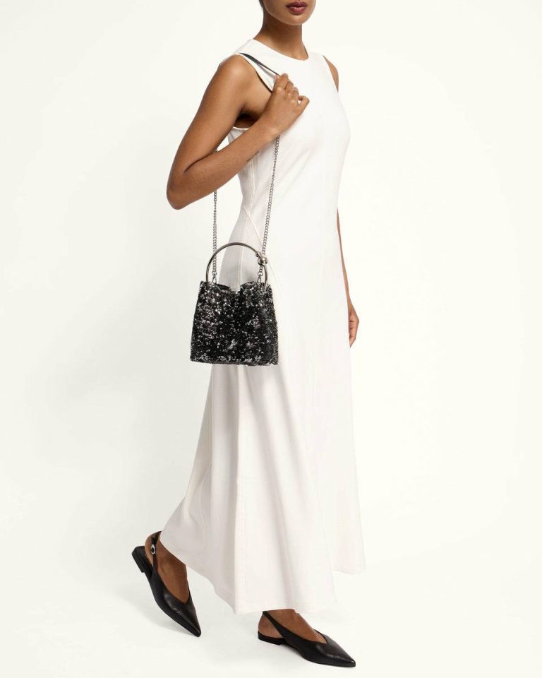 Two Tone/Black Sequin Women Evening Bags The Circus Strathberry