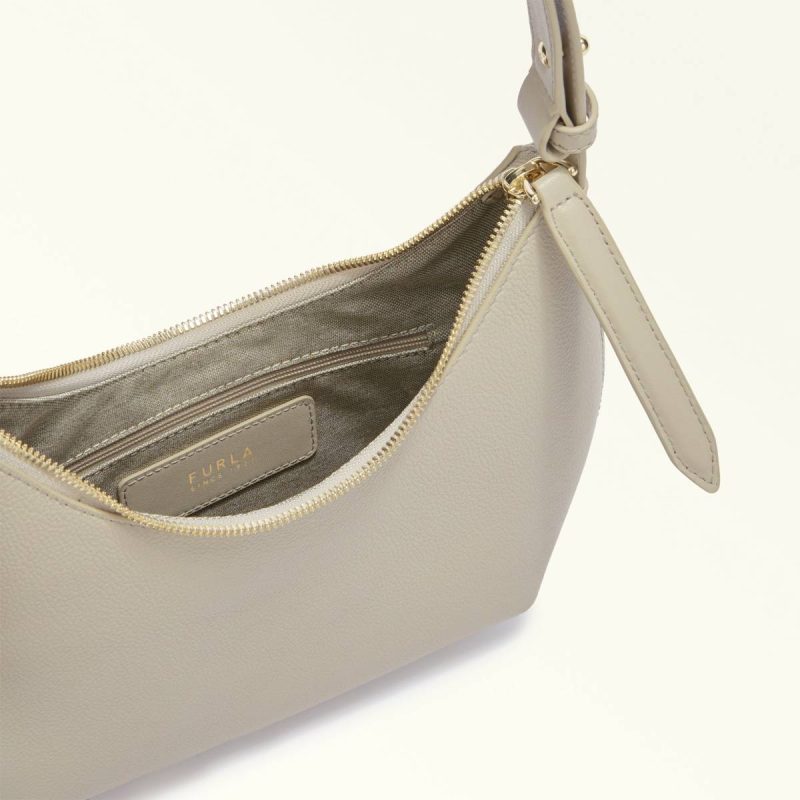 Vaniglia Women Shoulder Bags Furla Goccia Shoulder Bag S - Image 4