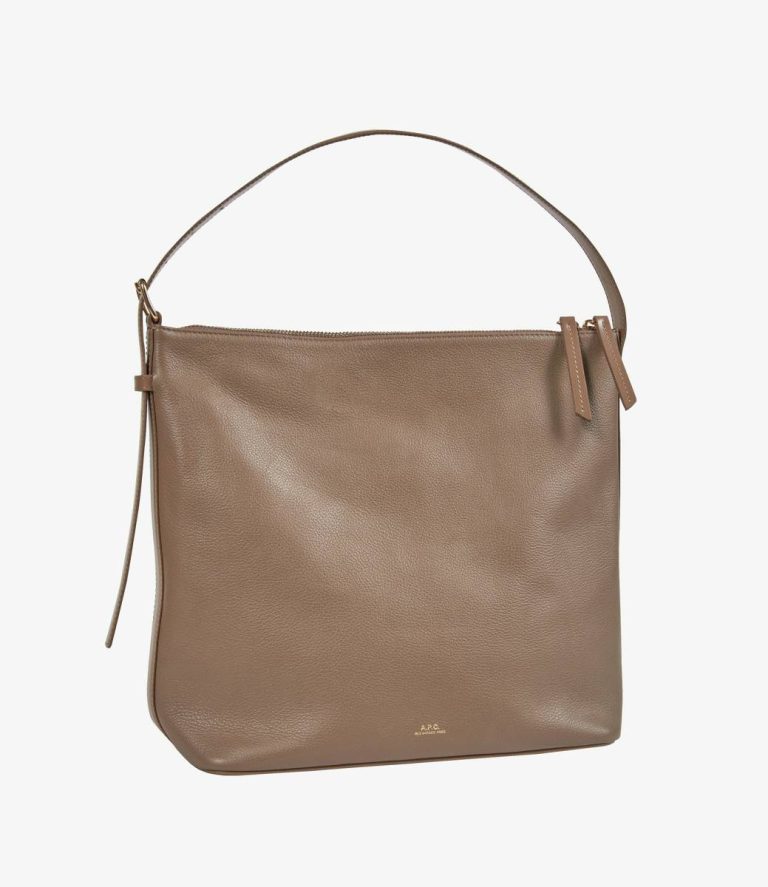 Vera Bag A.p.c. Women Crossbody Bags Dark Taupe - Image 3